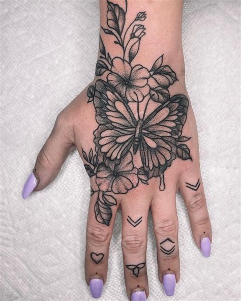 cute hand tattoo ideas|More.